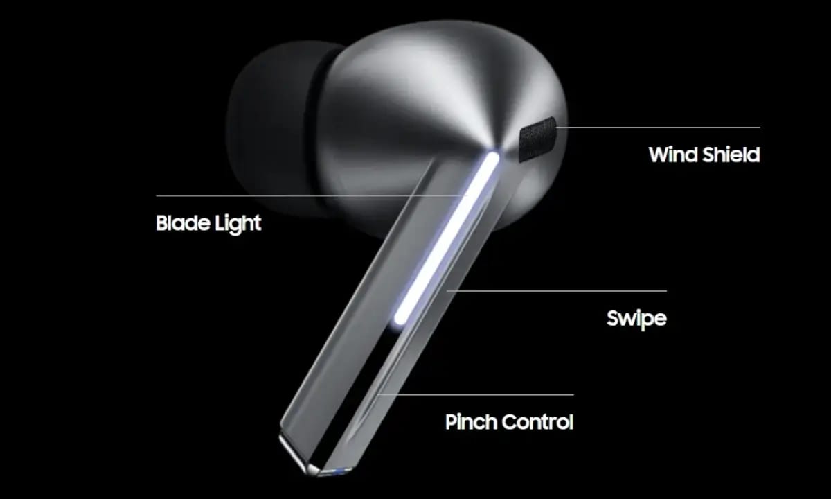 Samsung Galaxy Buds 3 Pro Stainless High Quality