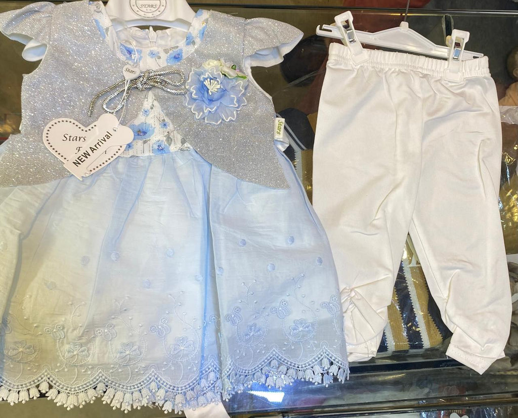 Stylish Baby Girls Frocks - New Arrival