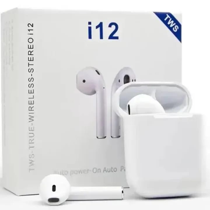 Original i12 TWS Touch Sensor Wireless AirPods