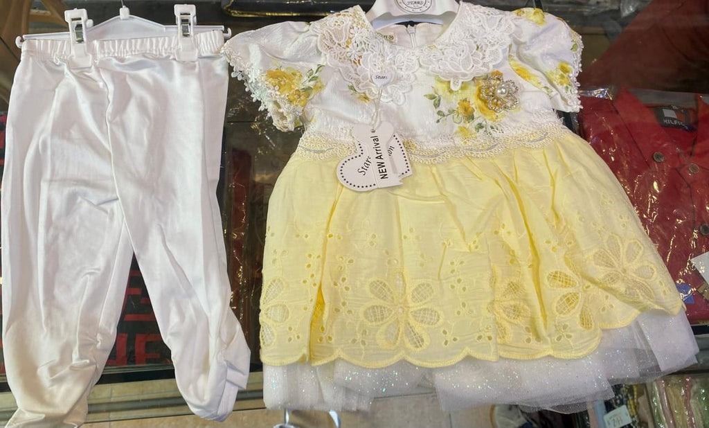 Stylish Baby Girls Frocks - New Arrival