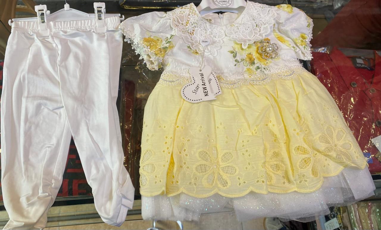 Stylish Baby Girls Frocks - New Arrival